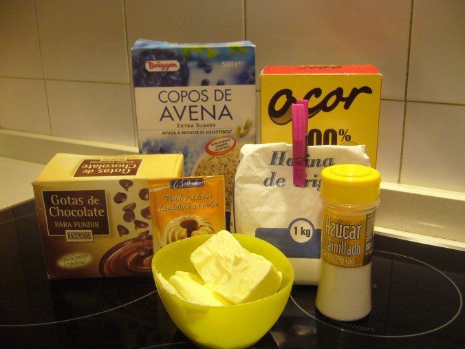 galletas de avena ingredientes